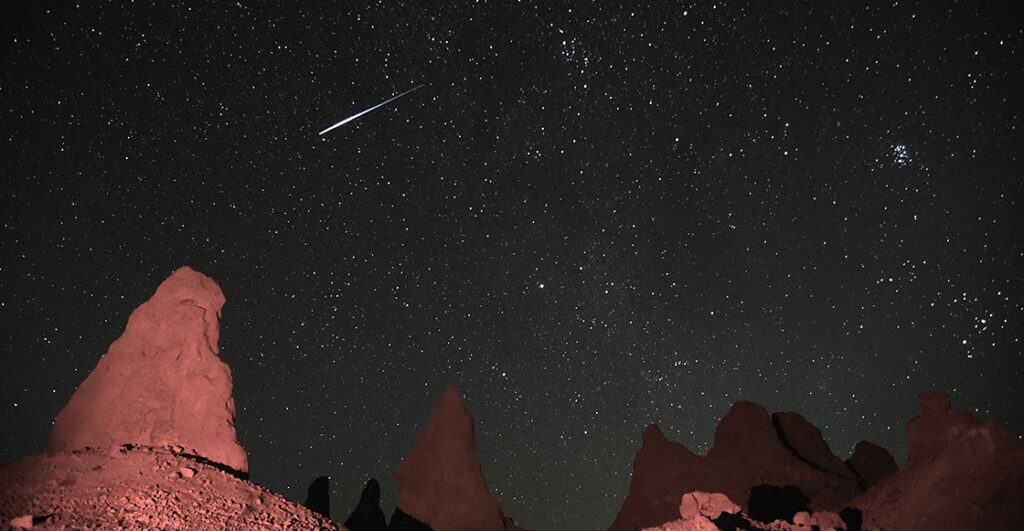 ¡OTRA LLUVIA DE ESTRELLAS! ASÍ PODRÁS VER LOS MÁS CHIDOS EVENTOS ASTRONÓMICOS DE FEBRERO