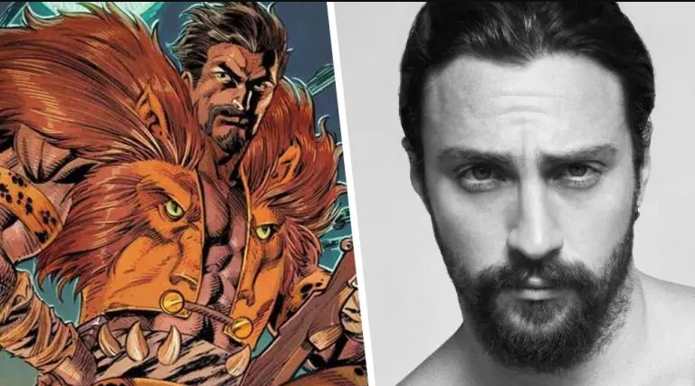 Así se verá Aaron Taylor-Johnson como Kraven el Cazador