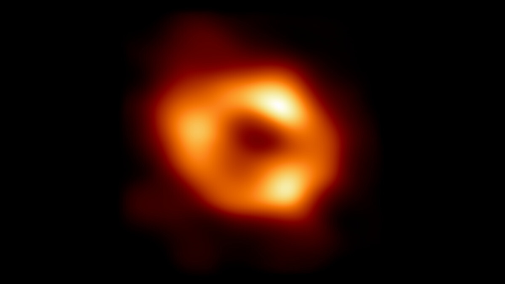Esta es la primera imagen de Sagitario A*, el agujero negro supermasivo ubicado en el centro de la Vía Láctea