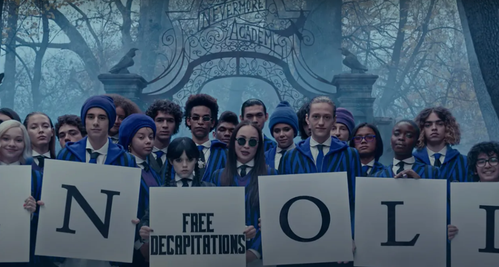 Netflix presenta la tétrica Academia Nevermore en nuevo tráiler de Wednesday