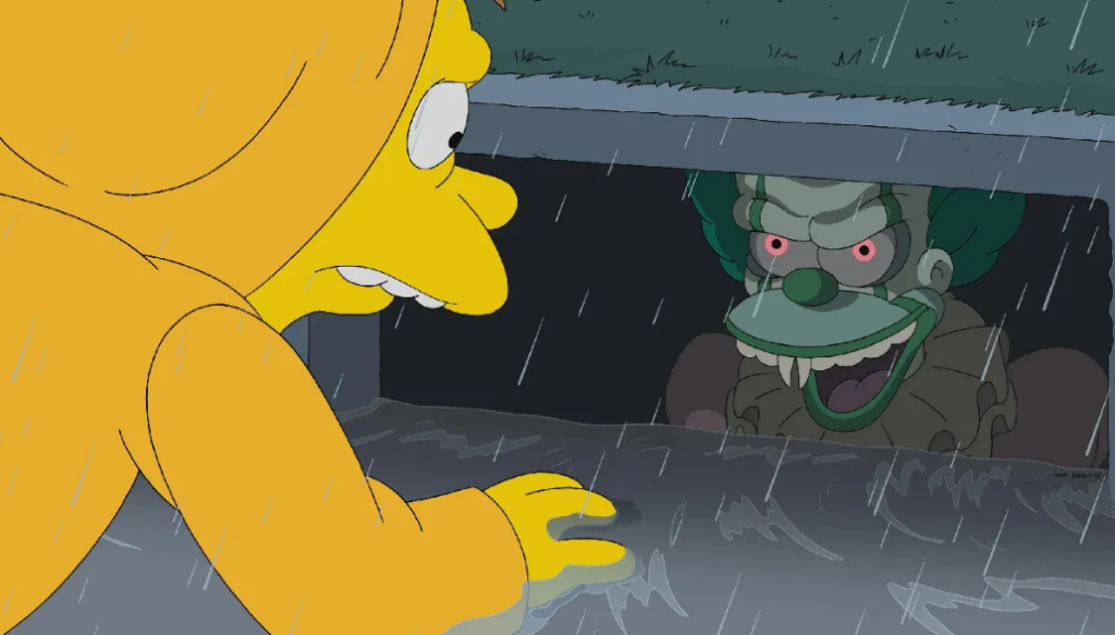 Los Simpson revelan las primeras imágenes de su tributo a ‘IT’
