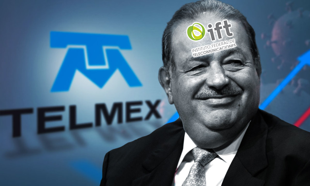IFT perdonó una multimillonaria multa a Telmex de Carlos Slim