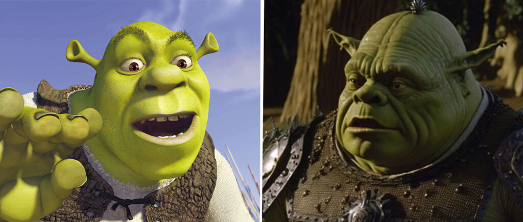 SHREK EN  LIVE ACTION