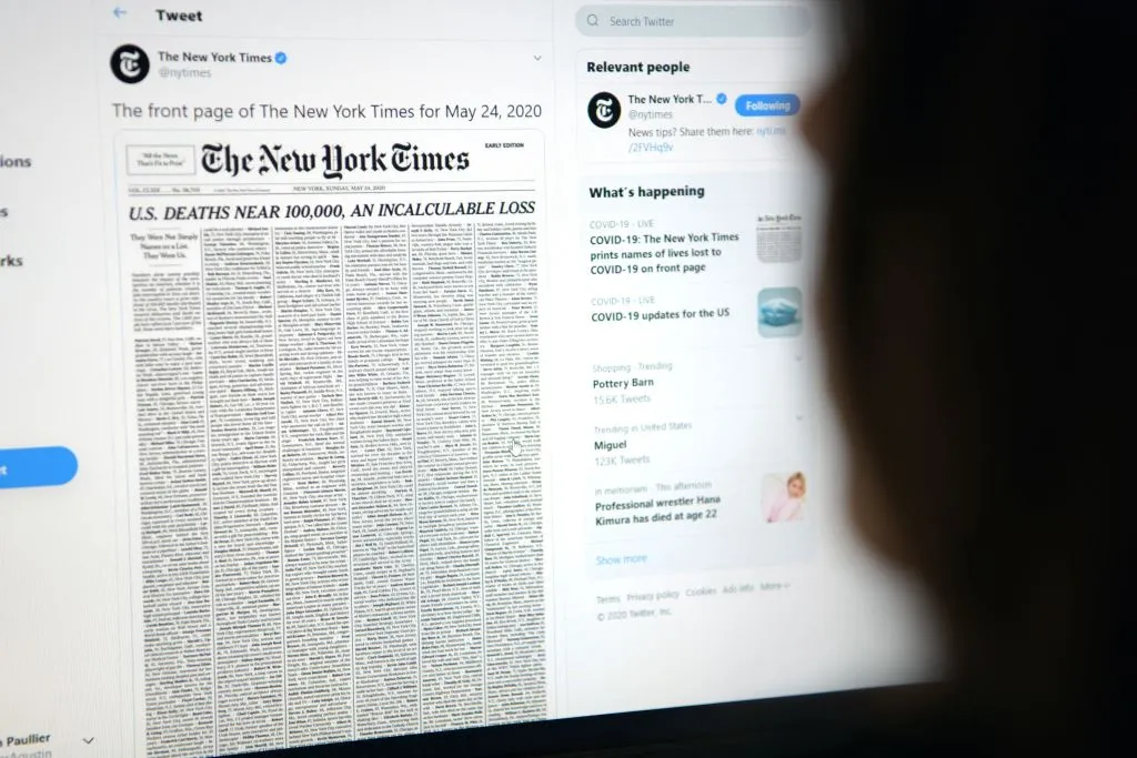 NewYork Times se queda sin verificación en Twitter