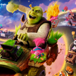 Shrek regresa a los videojuegos con su versión de Mario Kart pero con personajes de ‘Kung Fu Panda’, ‘El gato con botas’ y ‘Trolls’