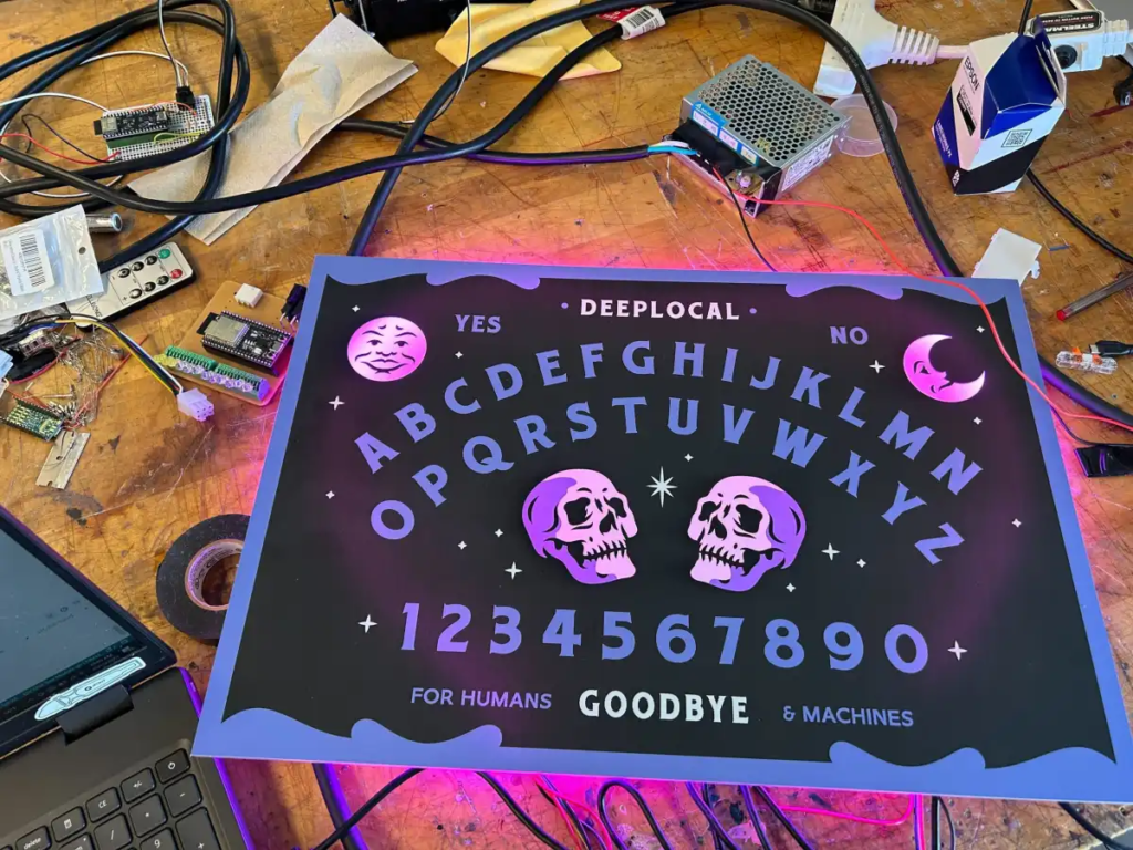 Crean un ouija que usa inteligencia artificial