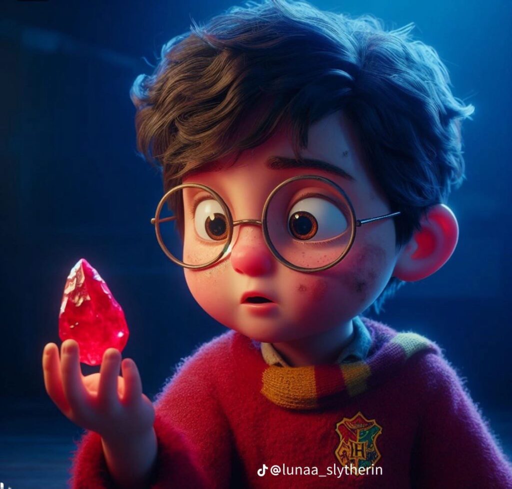 ASÍ HARRY POTTER SI FUERA SIDO HECHA POR PIXAR