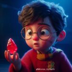ASÍ HARRY POTTER SI FUERA SIDO HECHA POR PIXAR