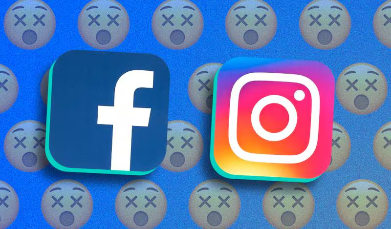 Meta y Google ‘caen’: Reportan fallas en Facebook, Instagram, WhatsApp y Gmail