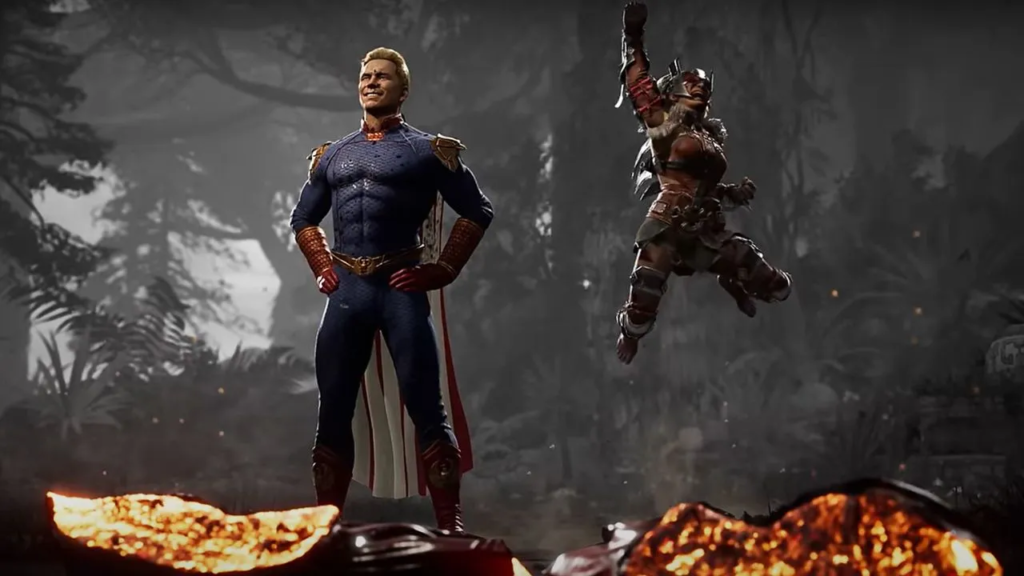 Mortal Kombat 1 por fin revela la jugabilidad de Homelander y se ve brutal