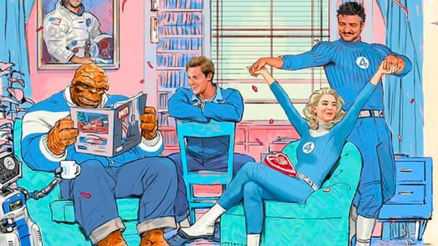 Pedro Pascal comparte el primer vistazo oficial a Los Cuatro Fantásticos de Marvel Studios