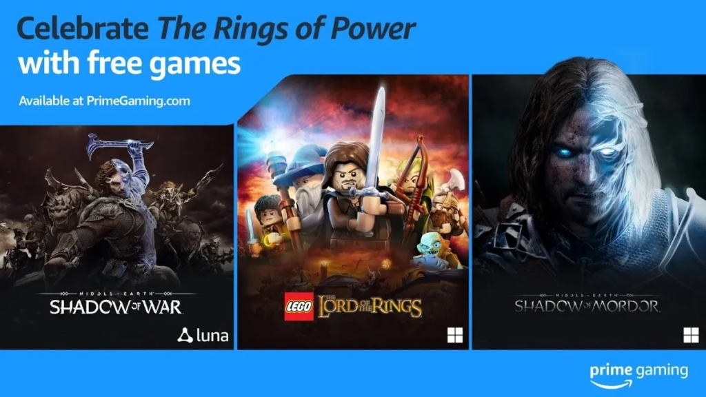 Amazon celebra el estreno de la nueva temporada de Rings of Power regalando tres juegos de El Señor de los Anillos