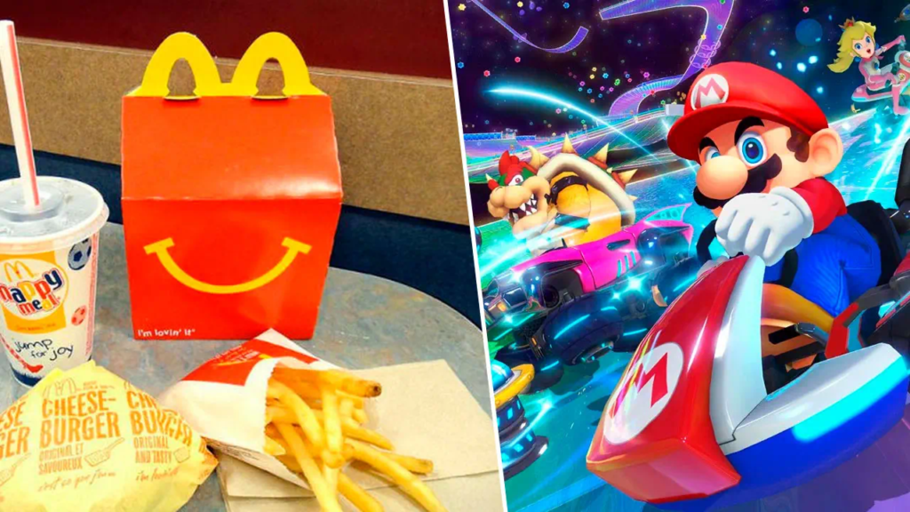 McDonald’s tiene en su cajita feliz a Mario Kart 8 Deluxe