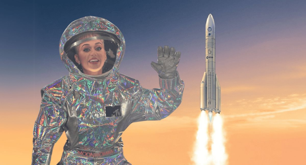 Katy Perry y cinco tripulantes más regresan con éxito a la Tierra en el primer vuelo espacial tripulado solo por mujeres desde 1963