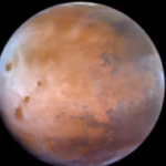 Primera imagen completa de las nubes nocturnas de Marte