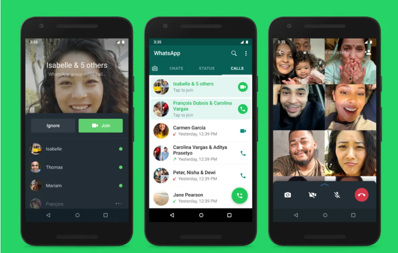 WhatsApp: ya puedes programar llamadas, levantar la mano y reaccionar en las videollamadas grupales