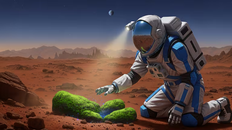 La NASA encuentra rastros de vida en Marte