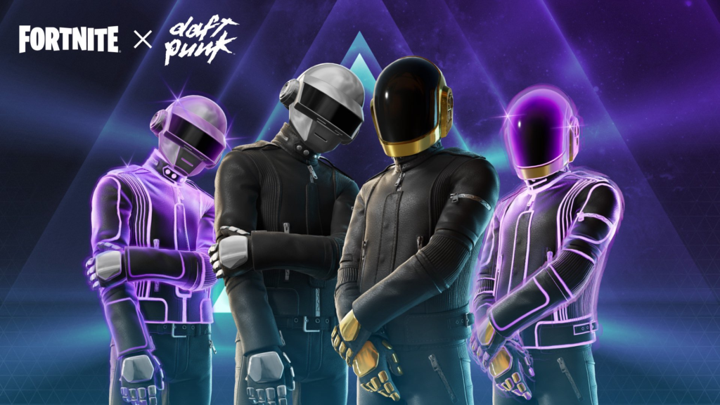 Fortnite reveló colaboración con Daft Punk, pero borraron los detalles sin razón