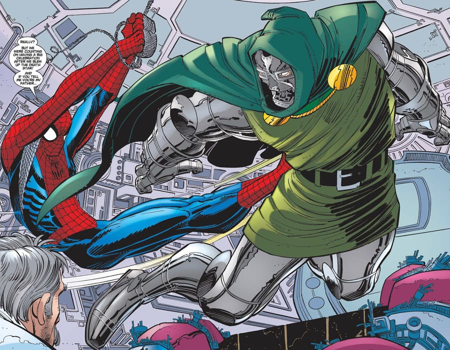Filtran supuestos primeros vistazos al Spider-Man de Tobey Maguire y Dr. Doom de Robert Downey Jr. en Avengers Doomsday