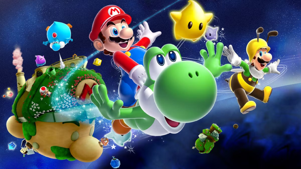 La película de Super Mario Galaxy sufre filtración de Yoshi y la aparición de Bowser Jr