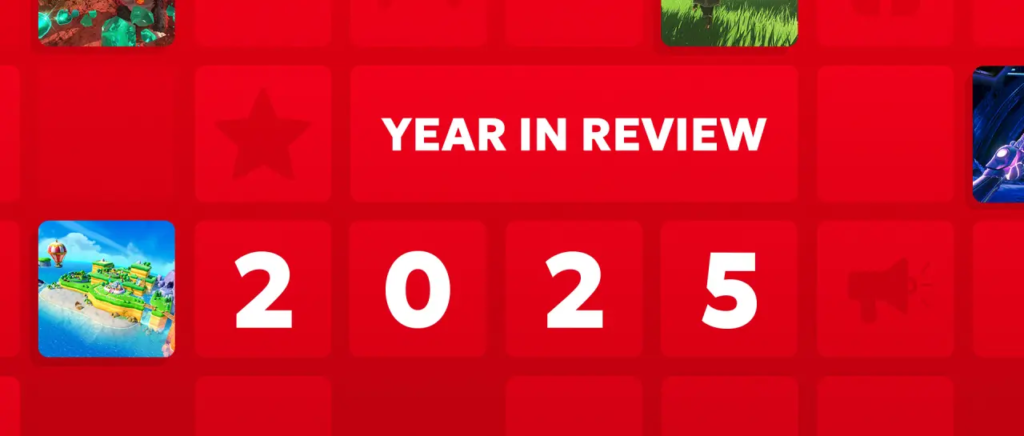 ¡Ya puedes checar tu resumen de Nintendo Switch 2025!