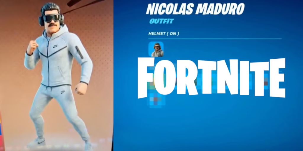 ¿Nicolás Maduro aparece en el mundo de Fortnite?