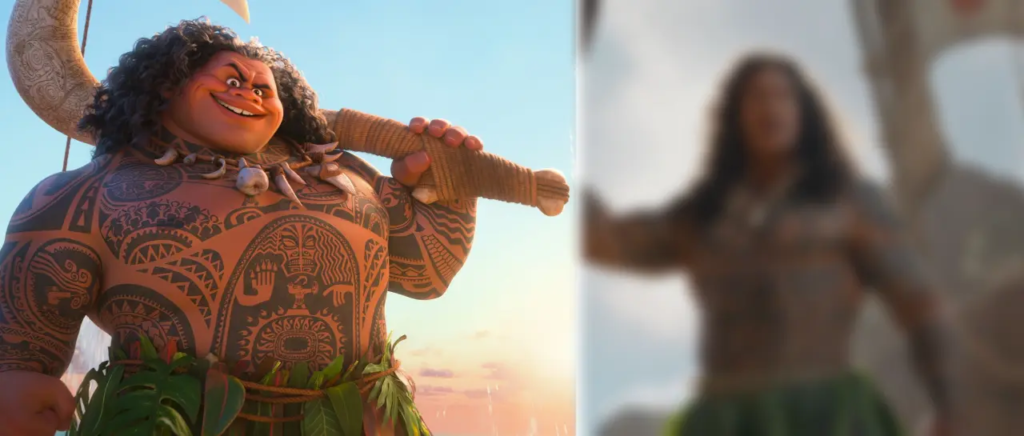 Primer vistazo a La Roca en el live action de Moana